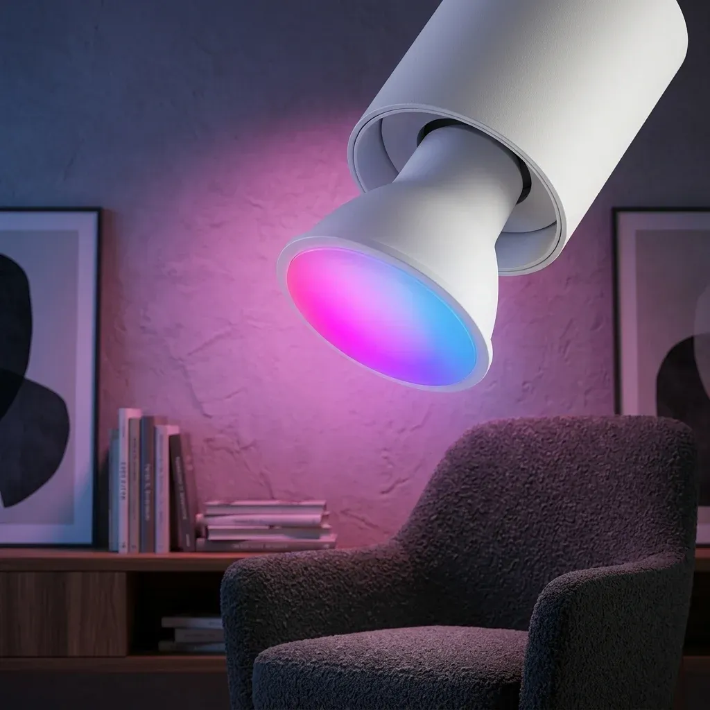 נורת ספוט חכמה GU10 זיגבי וויי פיי עם RGB ותלת גוון