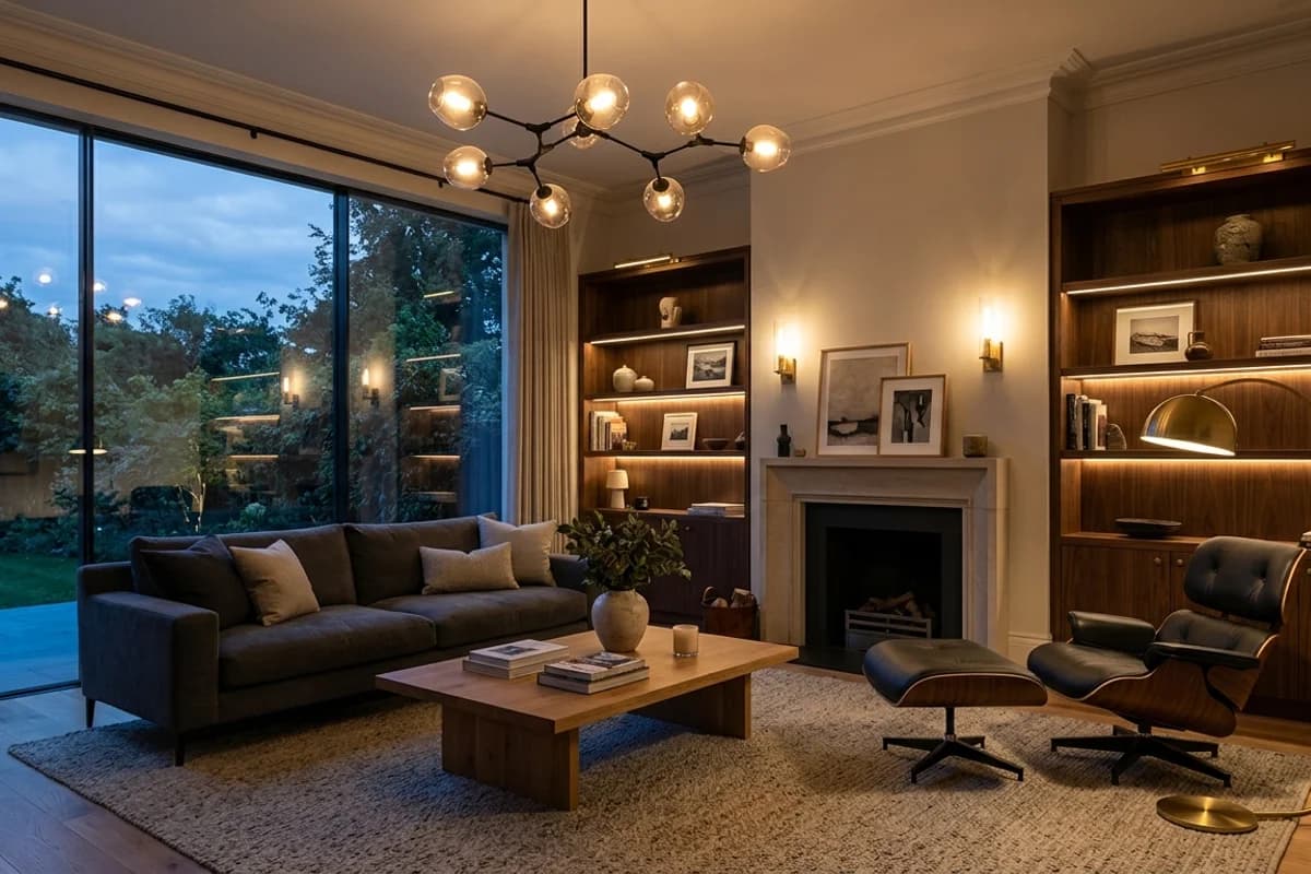 תאורה שכבתית לבית ב-2026: איך בונים עומק, אווירה ודיוק בכל חדר